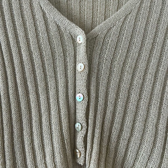 Cropped Knit Cardigan - Picture 4 of 4